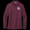 Women's Silk Touch Long Sleeve Polo Thumbnail