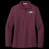 Women's Silk Touch Long Sleeve Polo Thumbnail