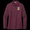 Women's Silk Touch Long Sleeve Polo Thumbnail