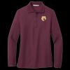 Women's Silk Touch Long Sleeve Polo Thumbnail