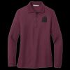 Women's Silk Touch Long Sleeve Polo Thumbnail