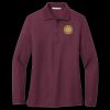 Women's Silk Touch Long Sleeve Polo Thumbnail