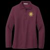 Women's Silk Touch Long Sleeve Polo Thumbnail