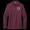 Women's Silk Touch Long Sleeve Polo Thumbnail