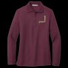Women's Silk Touch Long Sleeve Polo Thumbnail