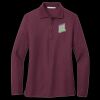 Women's Silk Touch Long Sleeve Polo Thumbnail