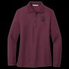 Women's Silk Touch Long Sleeve Polo Thumbnail